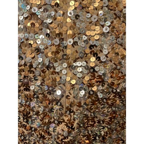 Free People - Love Strong Multicolor Sequin Fringe Beaded Com size L - Picture 11 of 16